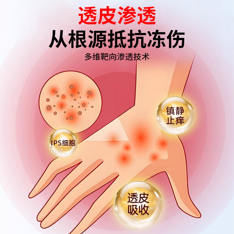 冻疮膏防冻伤涂抹霜防裂滋润皮肤修护霜冬季皮肤保湿霜红花冻疮膏|undefined