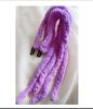 Blue hairgrip with tassels for braiding hair, ponytail, dreadlocks