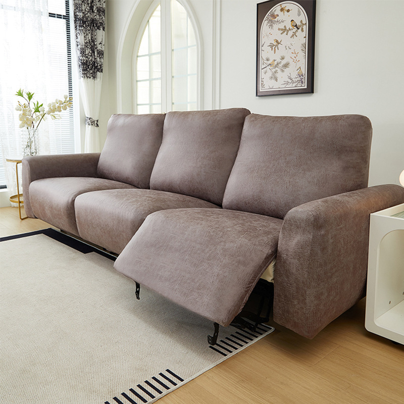 Cross-Border New Model Technology Fabric Electric Sofa Cover, Full-Cover Multifunctional Recliner Cover Suitable for Chivas Sofa