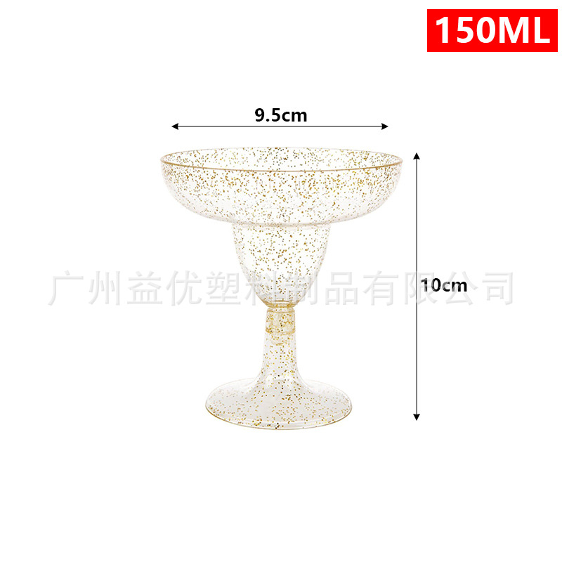 Copa de Champaña Desechable de Plástico Transparente Desmontable para Fiestas image 38