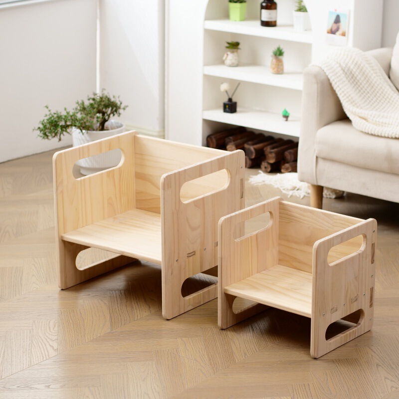 Children's Solid Wood Table and Chair Set, Kindergarten Multi-Functional Parent-Child Baby Table, Eating and Playing Table, Montessori Chair, Learning Table Children's Solid Wood Table and Chair Set, Kindergarten Multi-Functional Parent-Child Baby Table, Eating and Playing Table, Montessori Chair, Learning Table