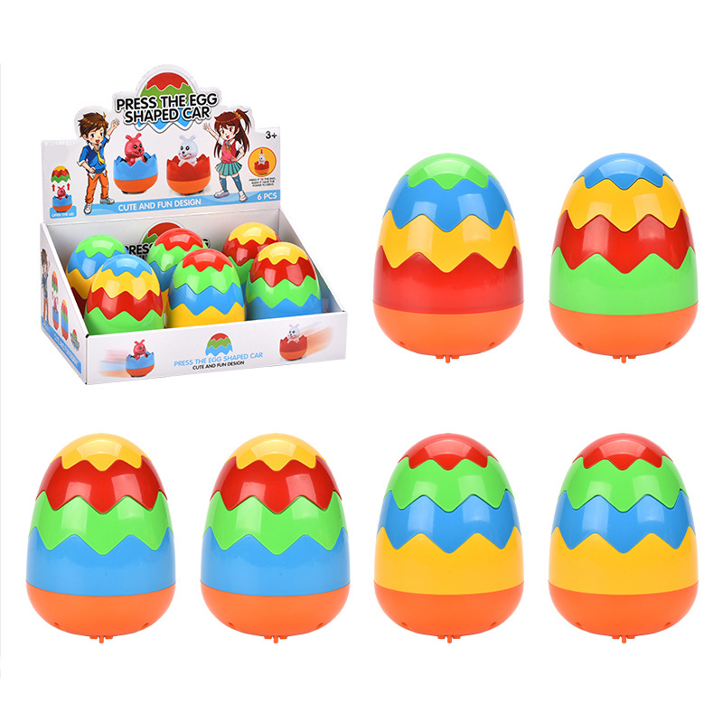 토끼 계란 카트를 누릅니다 (6 개/디스플레이 상자)