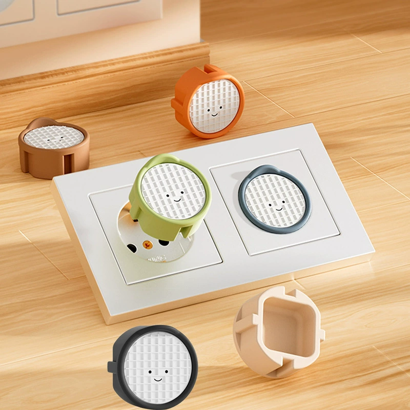 Европейский французский стандарт корейский универсальный монстр смешной силиконовая крышка 2 фазы 2 ноги анти-удар электрическая розетка защитная крышка