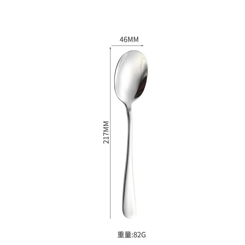 不锈钢081刀叉勺餐具家用西餐牛排意面叉沙拉甜品勺茶勺|undefined