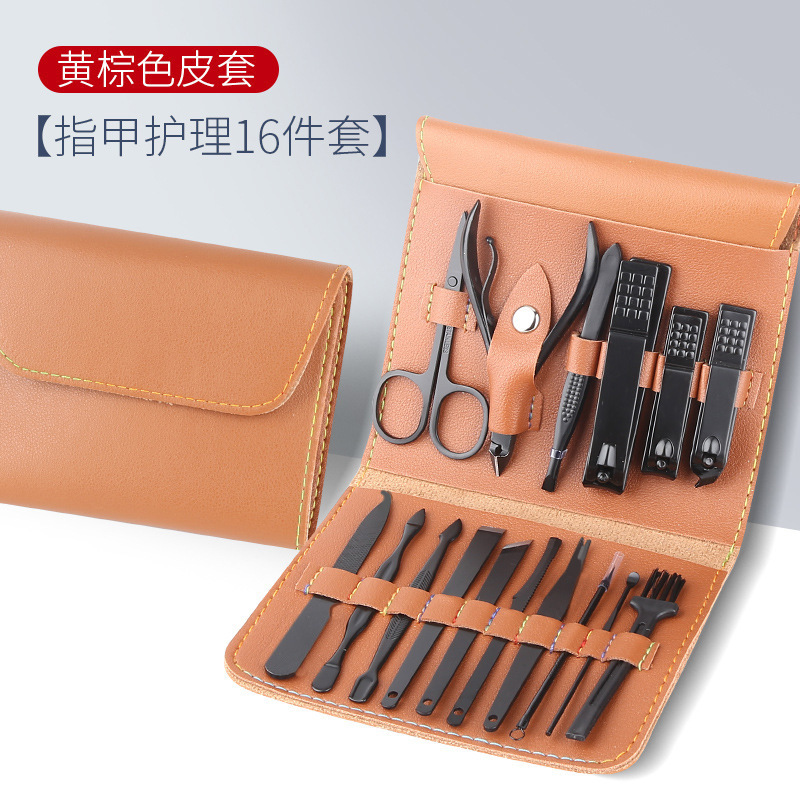 Kit Cortaúñas Acero Inoxidable - Incluye Herramientas Oídos