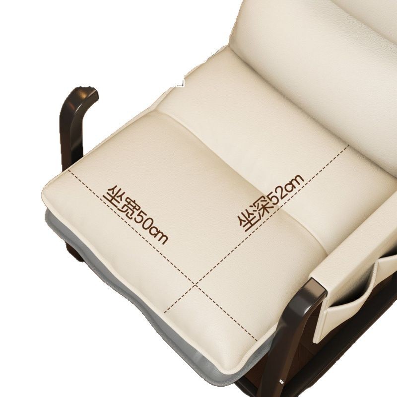 Silla de reclinación doméstica plegable confortable dormitorio respaldado dormitorio perezoso computadora de oficina sofá silla