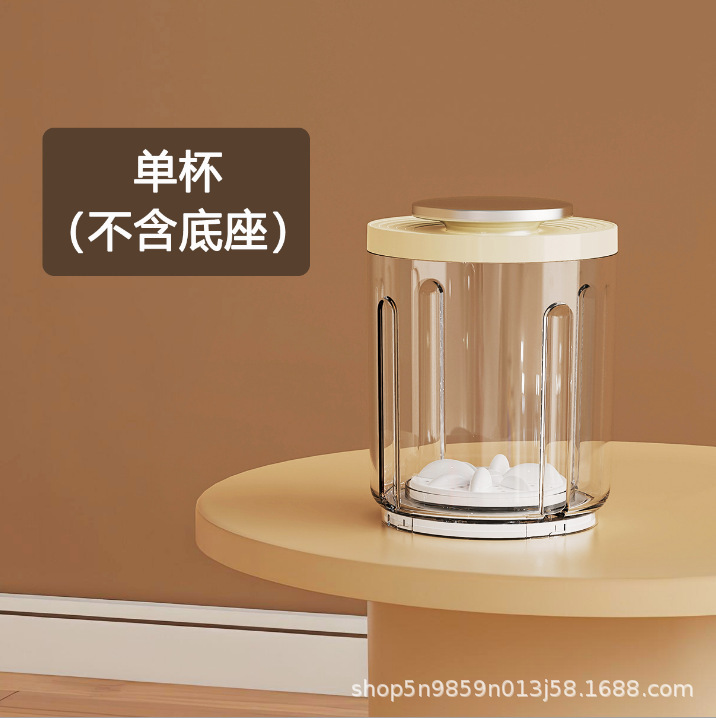 新款双桶洗衣杯内衣裤洗衣机便携小型分桶洗衣杯迷你专用洗袜子机|undefined
