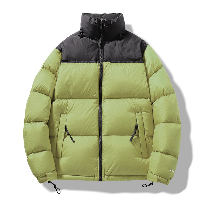 TNF1996 Abrigo acolchado de algodón engrosada 700 dosel Otoño e Invierno suelta más tamaño chaqueta acolchada de algodón casual