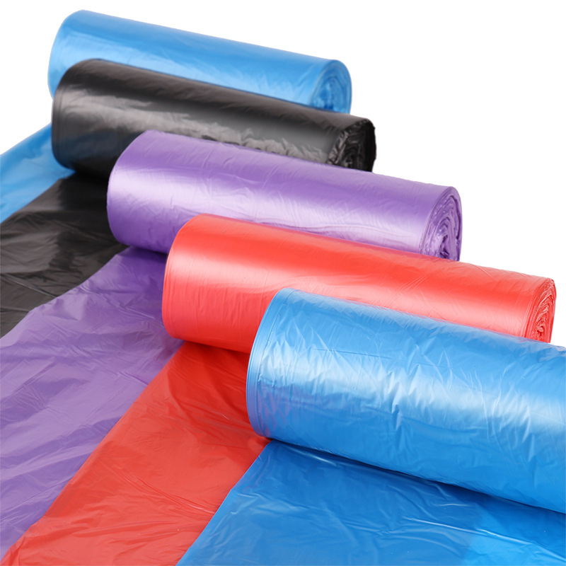 Deli 33185 oficina del hogar bolsa de basura engrosada resistente bolsa de plástico 45*55cm 5 rollos 150 unids
