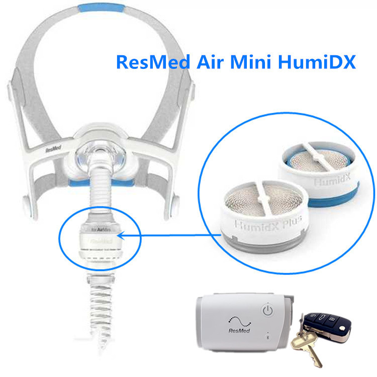 ResMed AirMini迷你呼吸机无水湿化器保湿人工鼻滤芯瑞思迈过滤棉