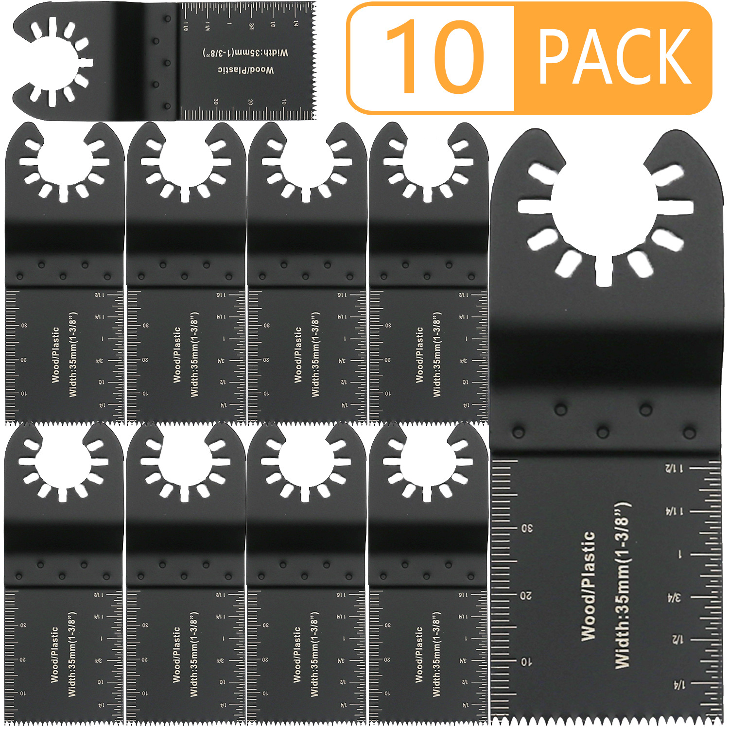 跨境10件套万用宝锯片 多功能锯片 木工塑料金属锯片