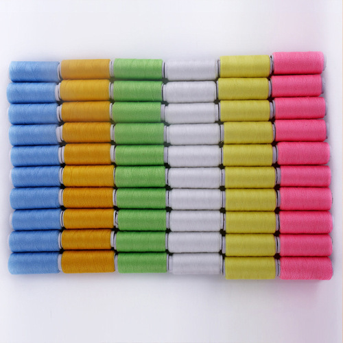 Directly supplied from the manufacturer, small coils of household sewing thread, 200 yards of sewing thread, 10 pieces, needle thread and sewing thread set