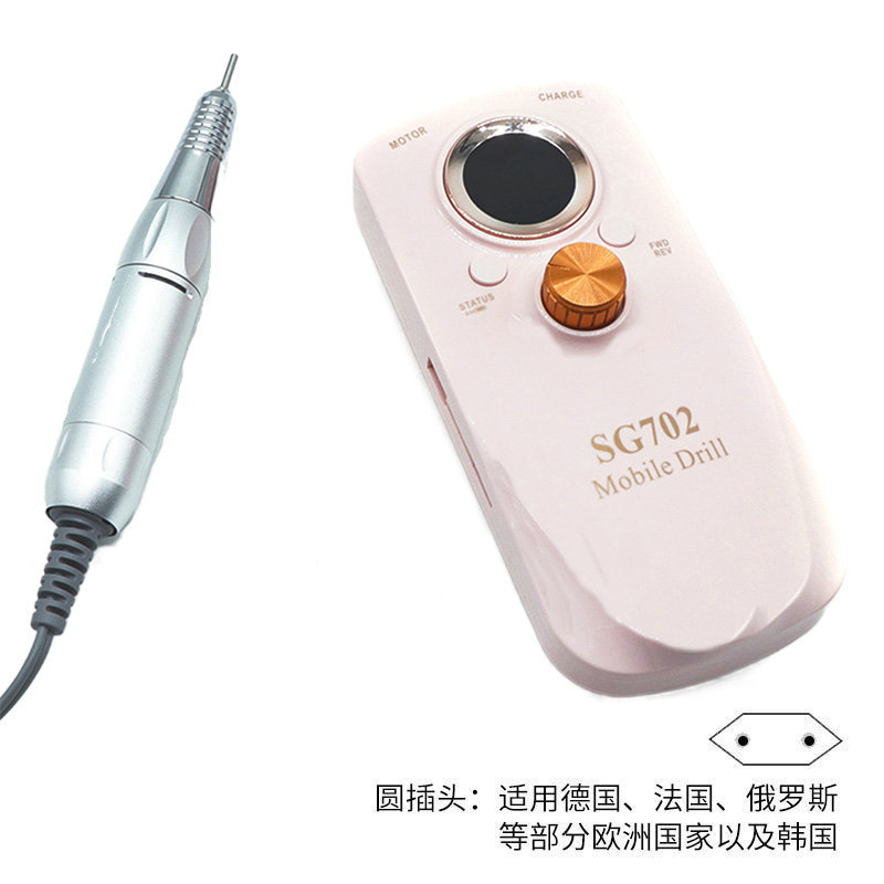 Disposición de almacenamiento eléctrico de 35000rpm ajustable velocidad de rotación de la máquina de molienda eléctrica especial para la tienda de uñas