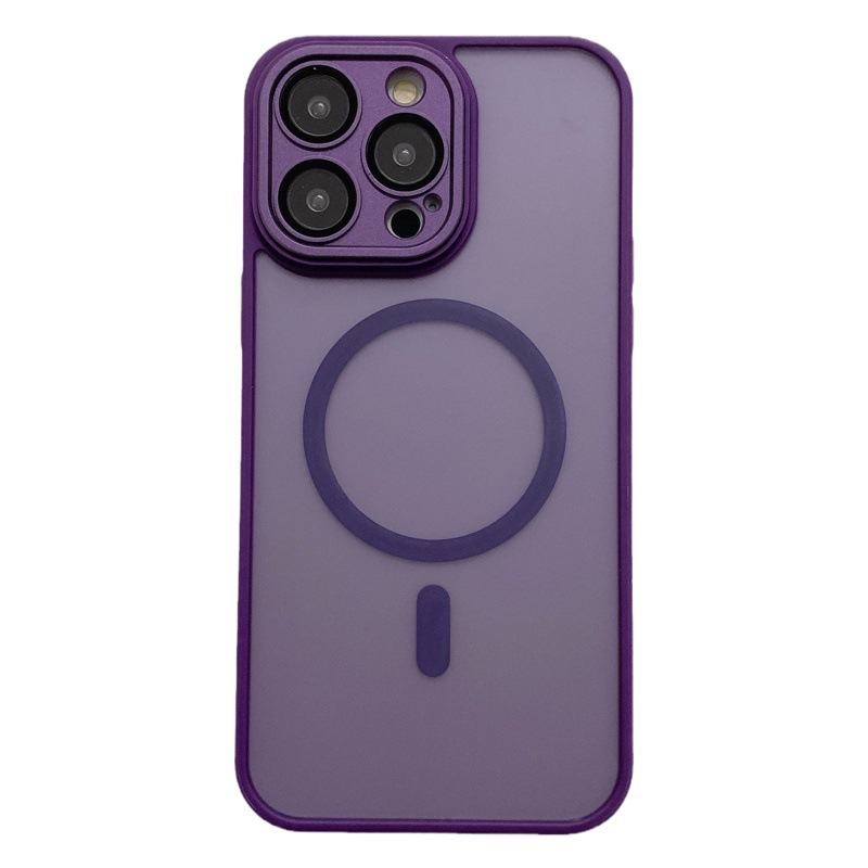 Nueva funda magnética de precisión Yadan para teléfono Apple 17, compatible con iPhone 16, película protectora para lente, funda protectora de cobertura total 13