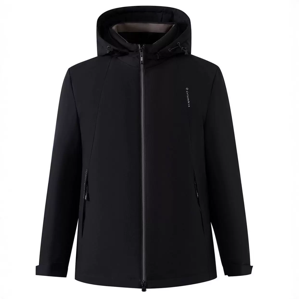 25新款90%鸭绒服男中长款商务休闲可脱卸内胆冬装加厚外套连帽