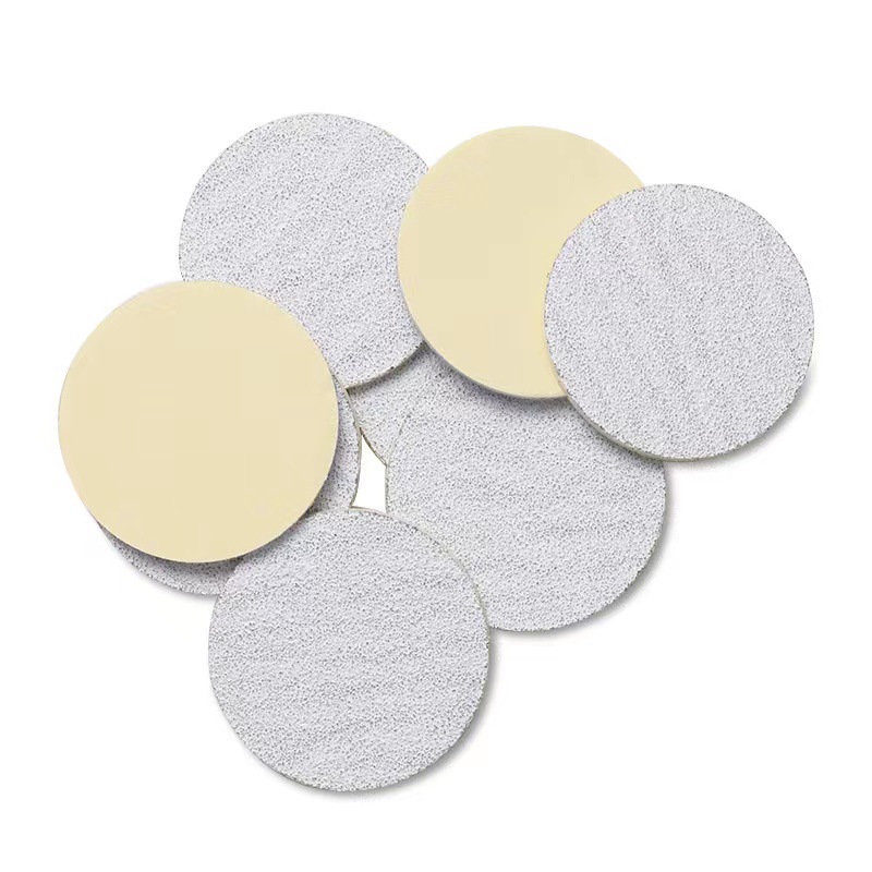 Ventas directas de fábrica 50 piezas pedicura cebra grano pieza de arena traje esmalte de uñas piel muerta callos reemplazable pieza de arena traje