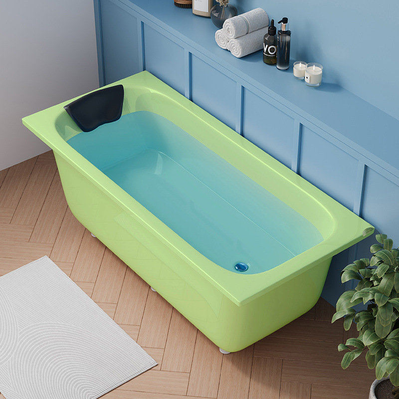 녹색 빈 실린더(수도꼭지 및 난간 제외)