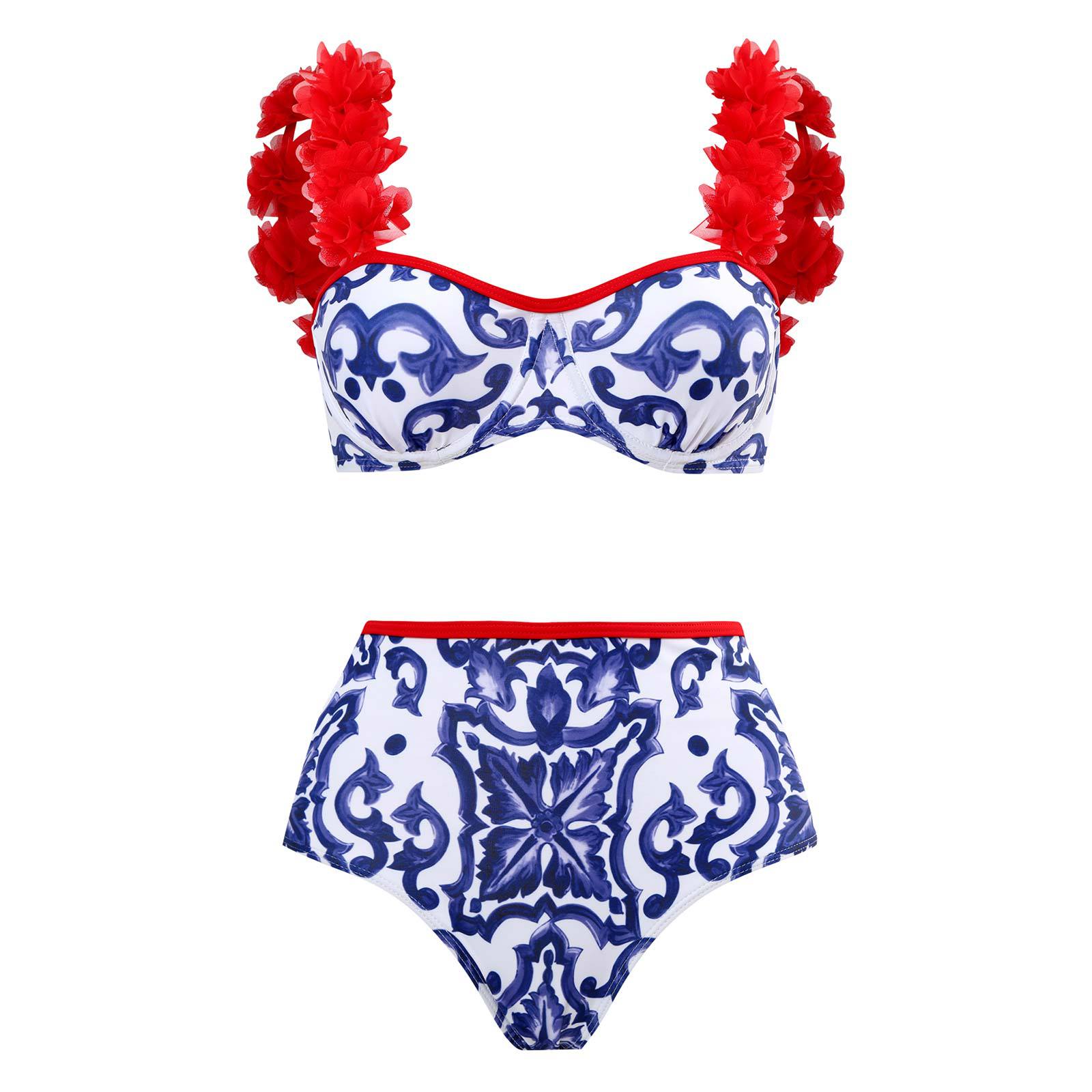 Women's Flower Bikinis display picture 2