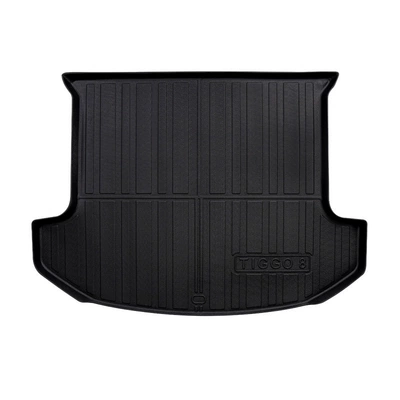 Suitable for 25 Tiggo 8 Trunk Mats, Stereo High-Sided Anti-Scratch and Anti-Wear Modified Tiggo 8 Special Tpe Trunk Mats (Ayaqaltılar (Kovriklər)) - dedicated-vehicle-coverage-tpe-special-trunk-mat