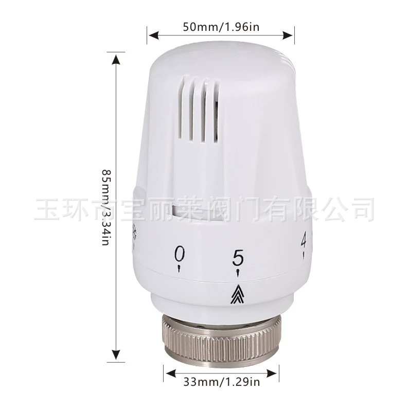 Автоматический Термостатический регулирующий клапан температуры Баотоу термостатический клапан температуры радиатора Баотоу контроль температуры Баотоу Электротермическое исполнение