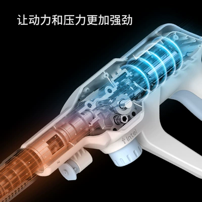 gun high-power lithium battery cleaning — Portable car washer