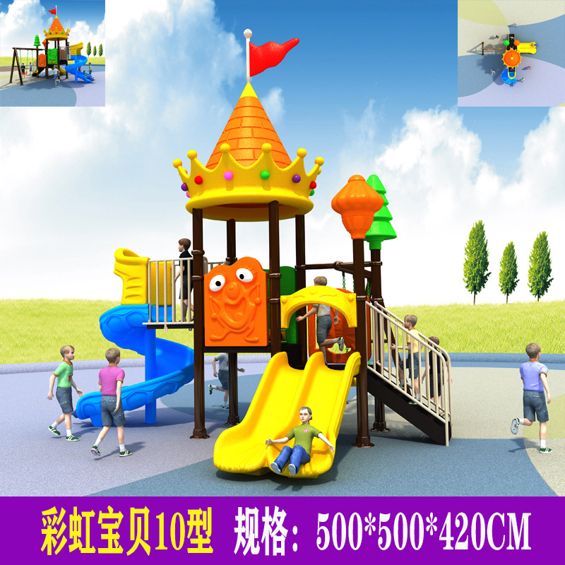 Deslizamiento infantil nuevo deslizamiento de jardín de infantes al aire libre comunidad parque de juegos al aire libre combinación deslizamiento