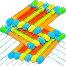 跨境夏日户外水炮玩具抽拉式沙滩戏水水炮儿童游池水枪打水杖玩具