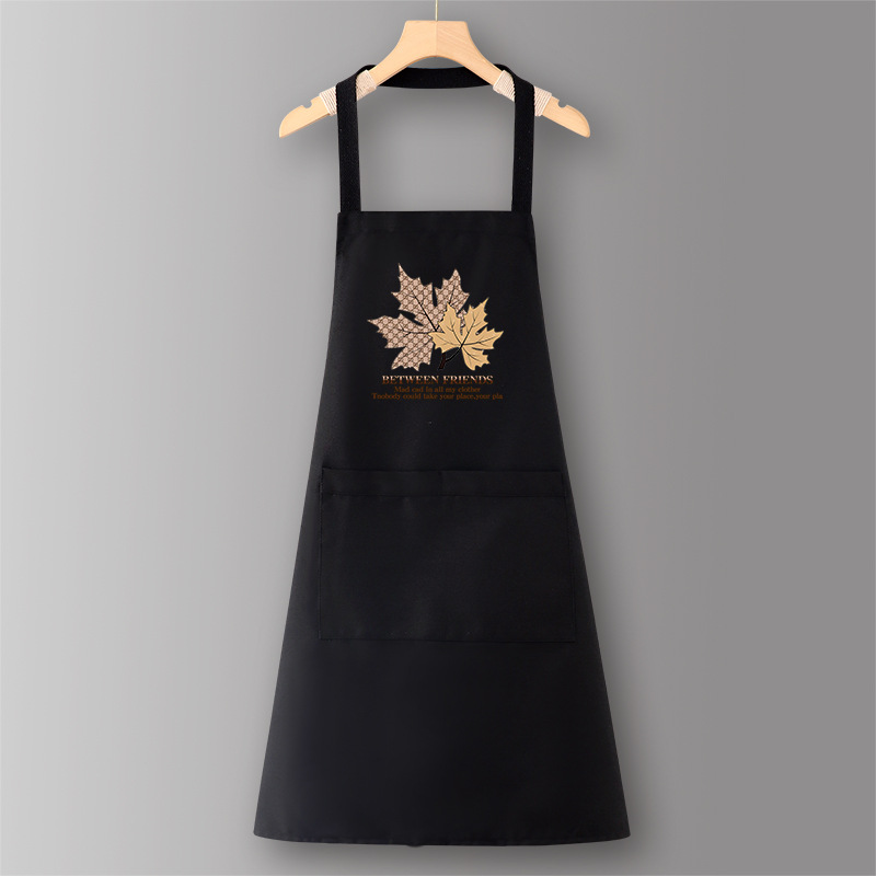 블랙 SJ627T56 리프 캔버스 홀터넥