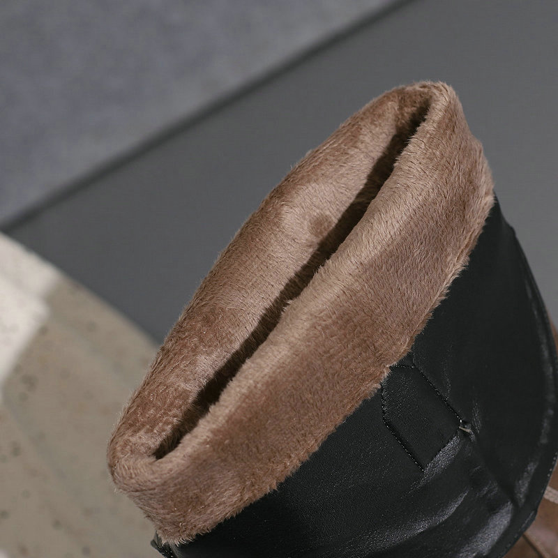 Cowboystiefel für Damen, bestickte hohe, spitze Cowboystiefel für Mädchen, Vintage-Stiefel mit dickem Absatz und seitlichem Reißverschluss, Rusticale-Stiefel_voghion.com