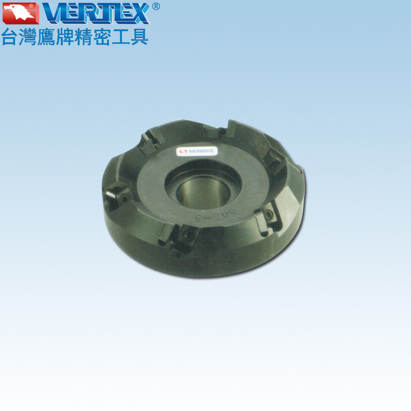 台湾鹰牌VERTEX 45°平面铣刀SE545-3数控CNC铣床刀盘SE445-3 6刃