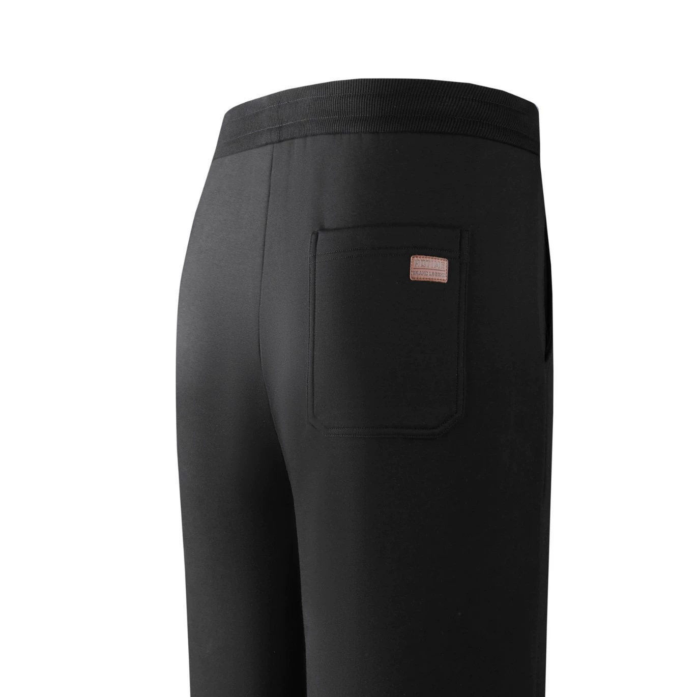 Men's windproof keep warm sports trousers, plus size, loose straight fit