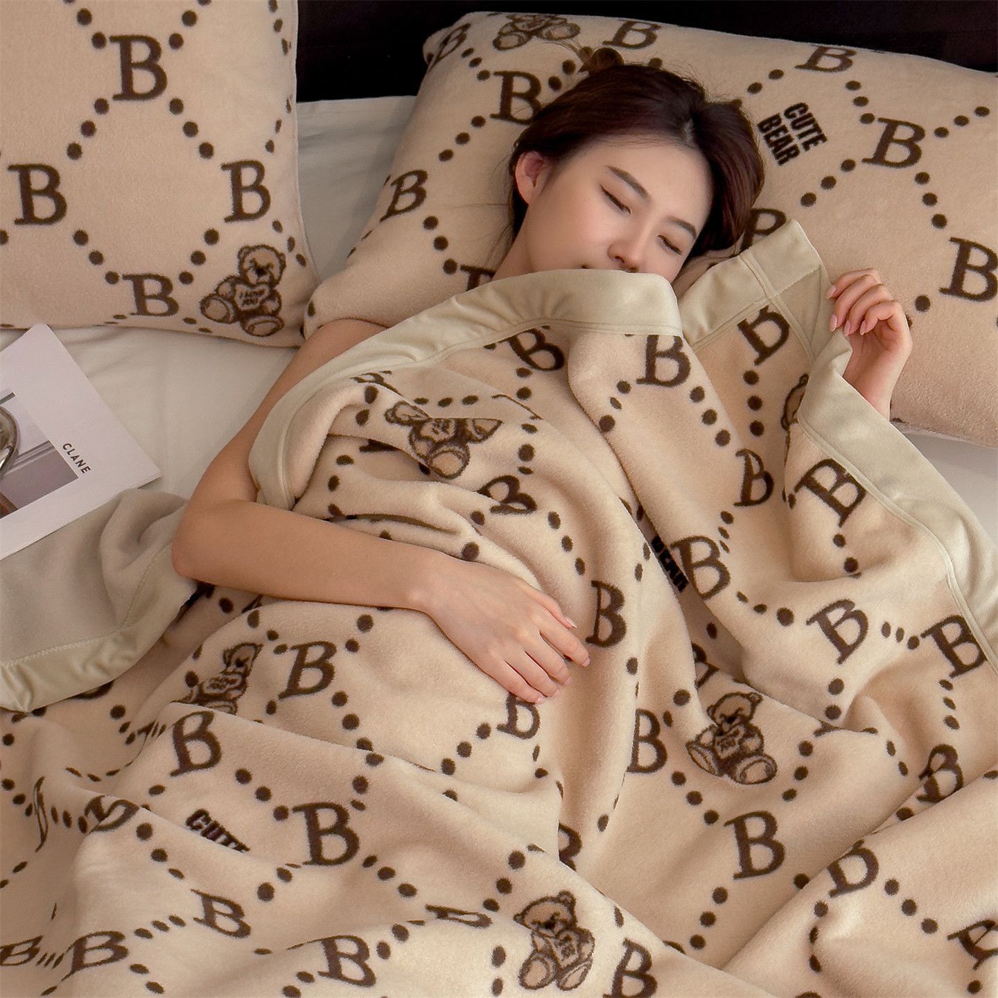 Cachemira especial dormitorio de estudiantes edredón manta siesta manta de oficina mantas de aire acondicionado mantas de sofá manta pequeña manta