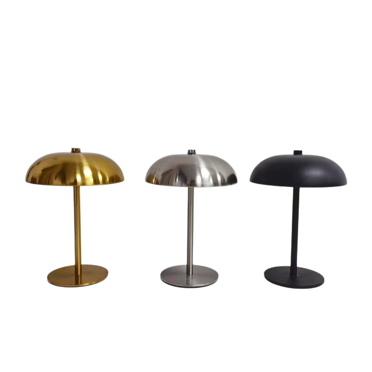 Luz nocturna creativa atmósfera de hongos lámpara de escritorio USB lámpara recargable minimalista atenuable hotel bar dormitorio cabecera estudio