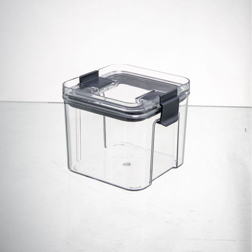 Transfronterizos PET de grado alimenticio lata de sellado a prueba de humedad a prueba de polvo té conservado nueces lata de cereales congelador caja de preservación transparente