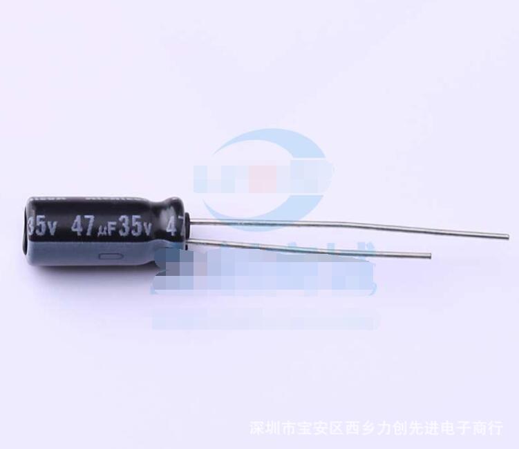 UVZ1V470MDD 参数 47uF 35V 引线型铝电解电容