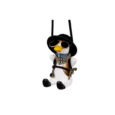 Hanging Ornaments Swing Duck Car, Car hanging - cool-and-slim