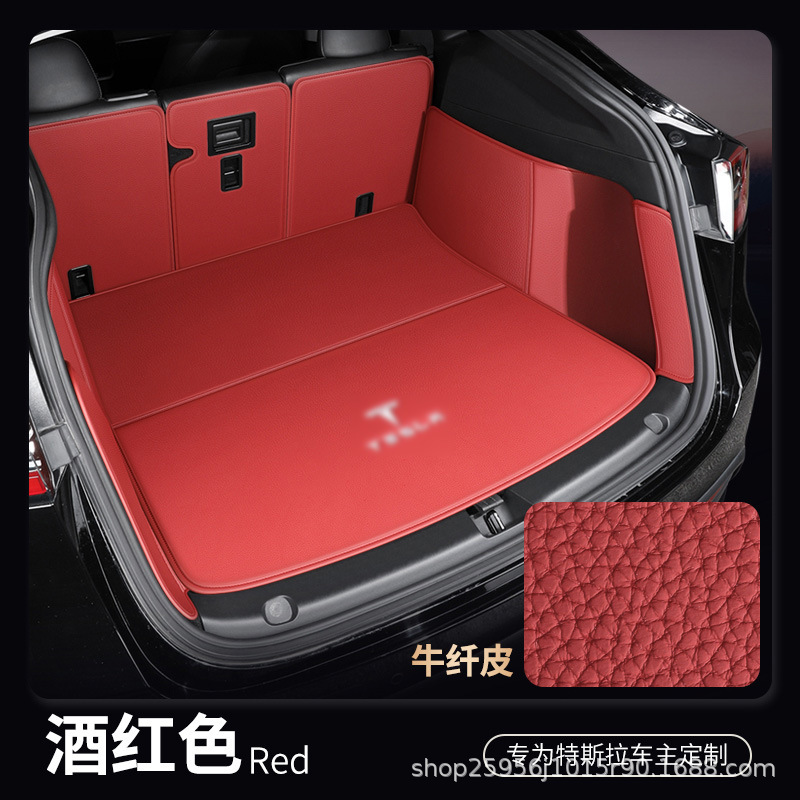 テスラモデル Y 新バージョン 3 パッドトランクマット Edamame モデル Y 完全密閉型トランクマットに適しています。|undefined