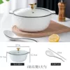 Rose diamond pot+tbsp