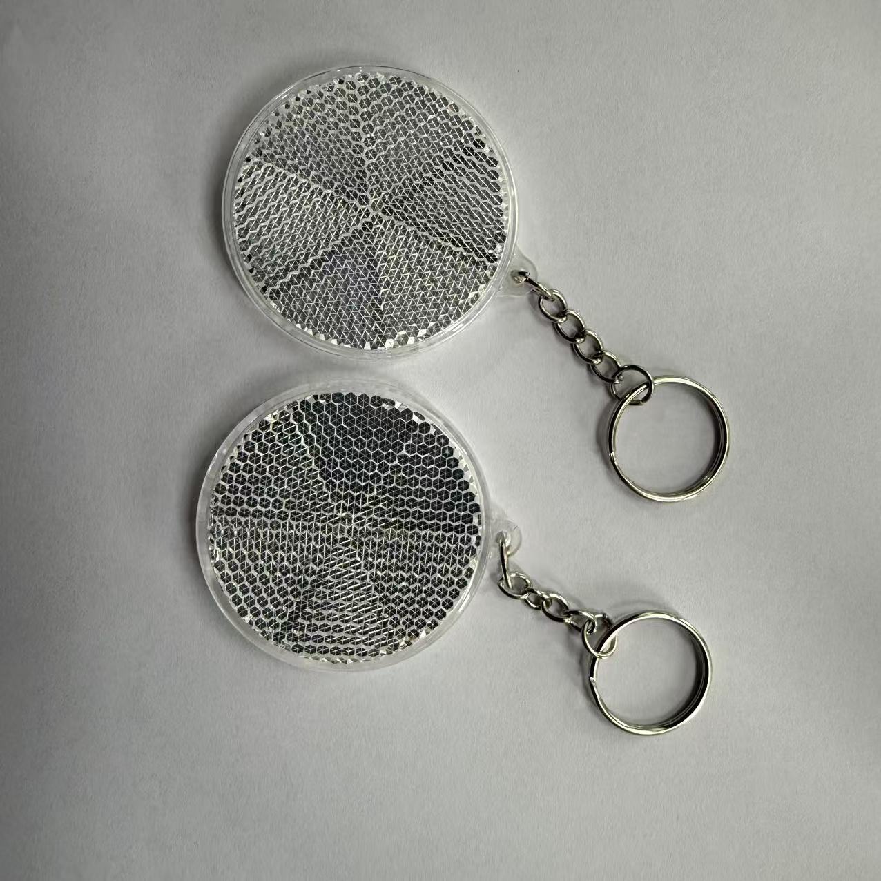 反光牌  圆牌 亚克力返光片 返光钥匙扣 警示牌