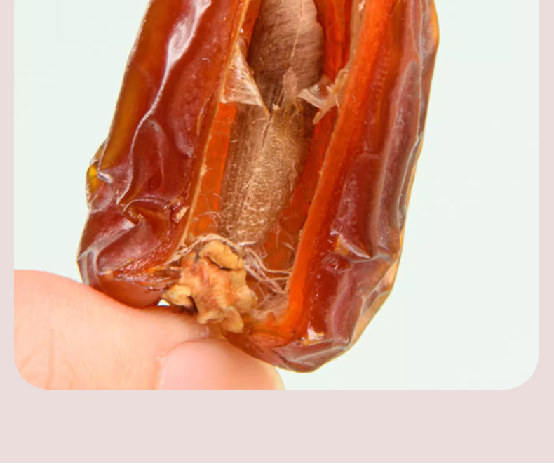 Black Dates 500g Xinjiang Dried Fruit Snack Soft Sweet Natural Wholesale Pack in use