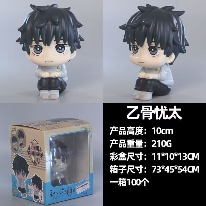 呪術廻戦フィギュア虎杖高志五条夏油傑アニメユウレン人形モデルデスクトップ装飾呪文卸売|undefined