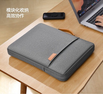 Source Factory Tablet Computer Bag, Solid Color, Wear-Resistant, Suitable for Ipad, Shoulder Crossbody Bag, Laptop Portable Waterproof Bag