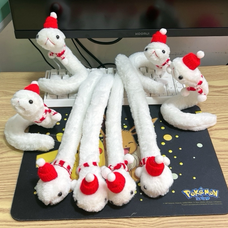 Peluş Yılan Oyuncak Toptan Halka Atma Oyunu Bestseller Ürün Peluş Yeşil Yılan Peluş Oyuncak Küçük Yılan Figürü Bebeksi Oyuncak Yılan
