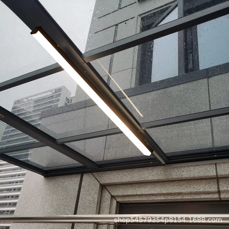 Glass ceiling light for gazebo, LED lights, remote control
