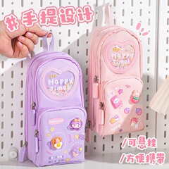 ランドセル、筆箱、高見え、大容量、多層筆箱、中学生、かわいい女の子、小学生、多機能新スタイル