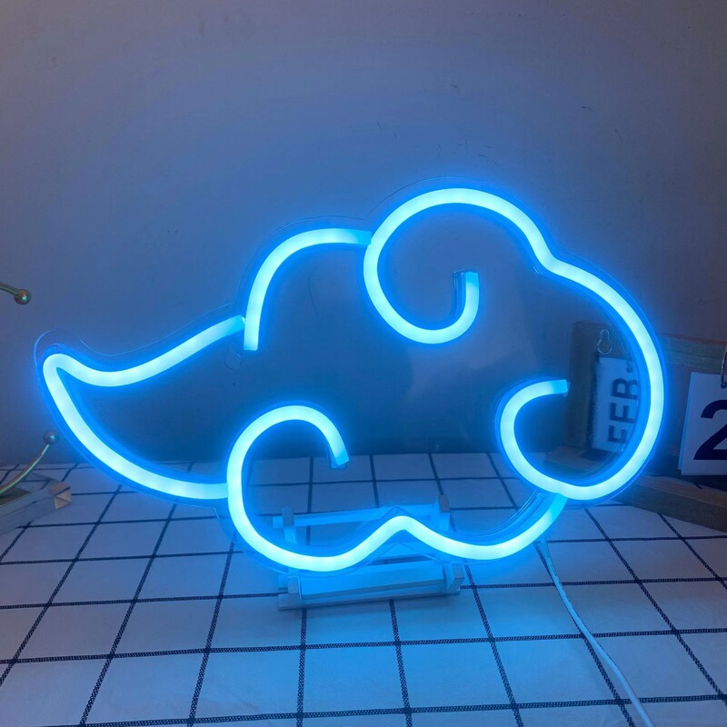 led neon backboard neon auspicious clouds red ice blue hot sale 5V USB powered atmosphere decorative lights led neon backboard neon auspicious clouds red ice blue hot sale 5V USB powered atmosphere decorative lights