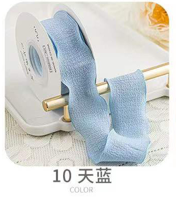 4cm volantes cinta plisada Lino avanzada fishtail hilo flor hornear caja de regalo embalaje cinta ropa Accesorios