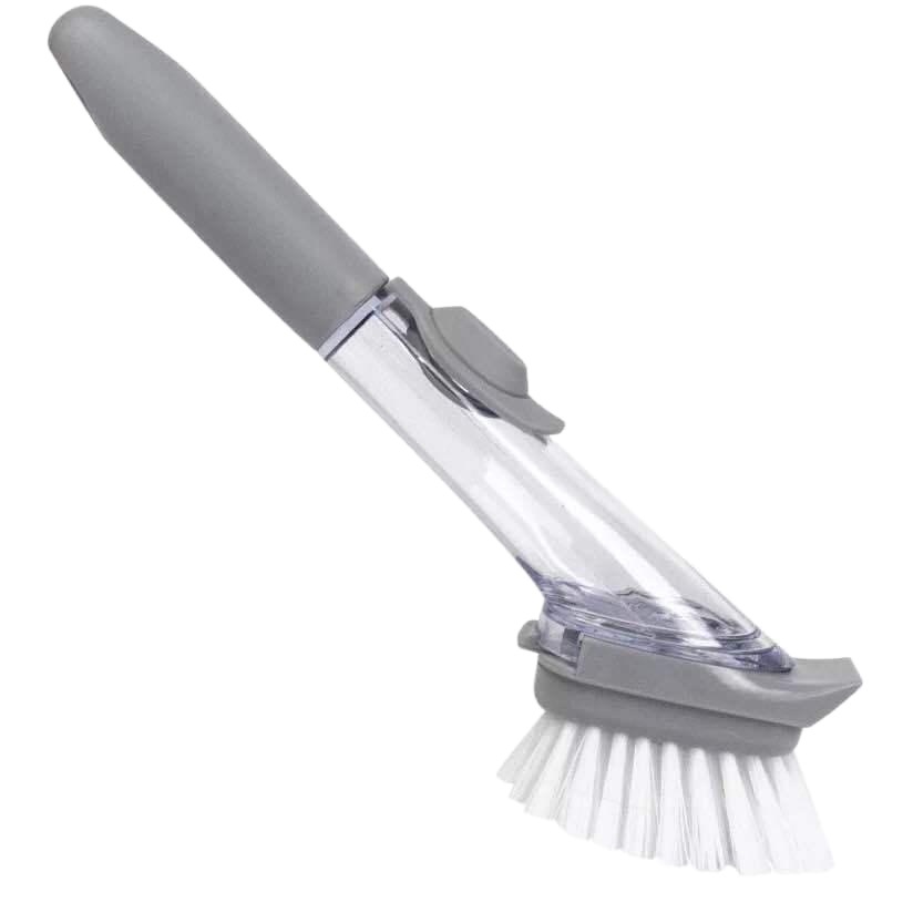 Cepillo de olla de lavado líquido suministros de cocina multifuncional olla de lavado cepillo de lavado tazón cepillo de olla de lavado hogar mango largo cepillo de aceite