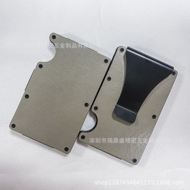 Белый золотой зажим