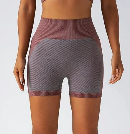 Burgundy shorts